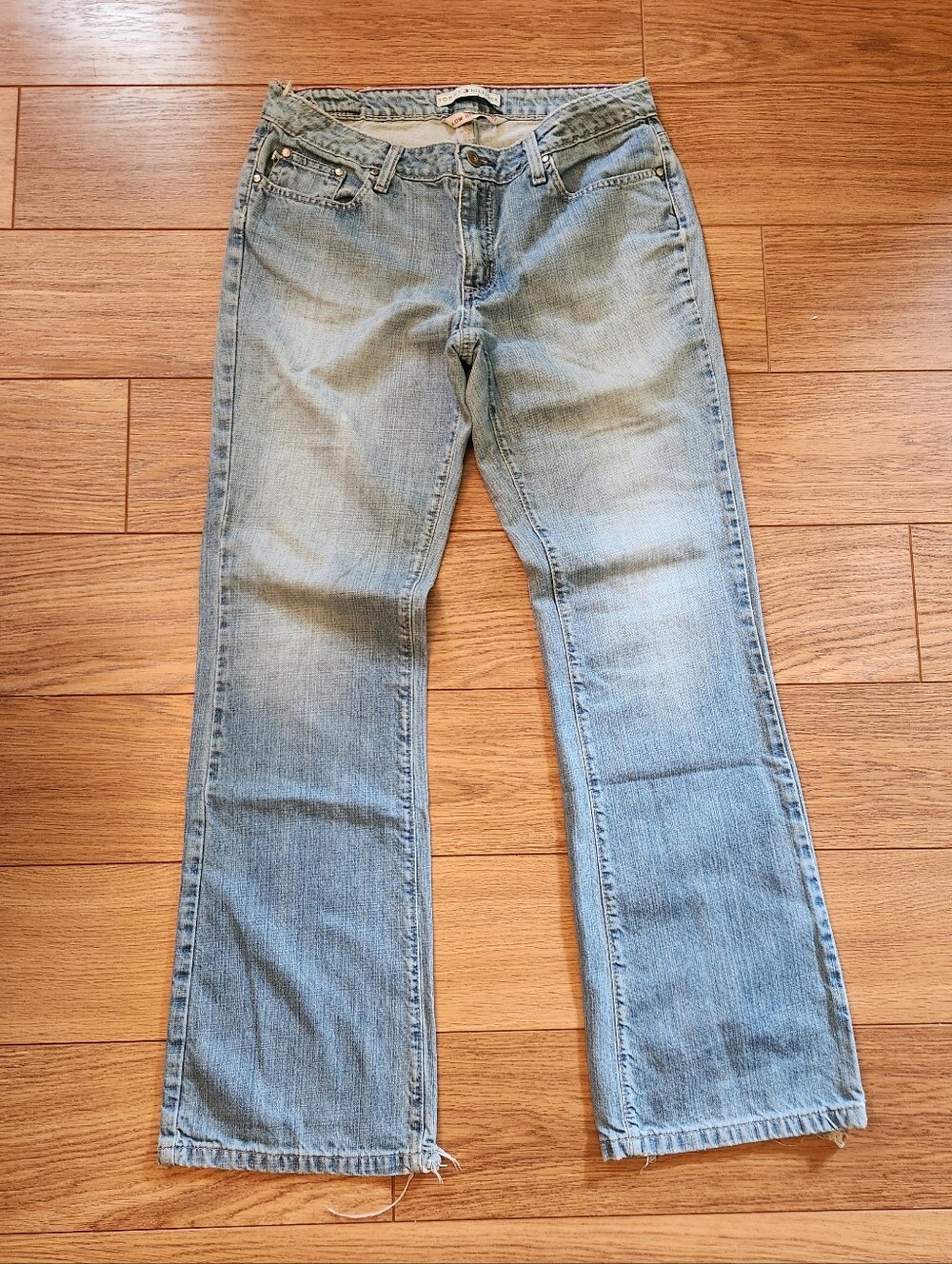 Vintage Tommy Hilfiger Low Rise Boot Bootcut Denim Blue Jeans 8R